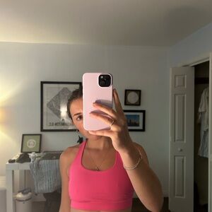 Lululemon Athletica Pink Sports Bra
